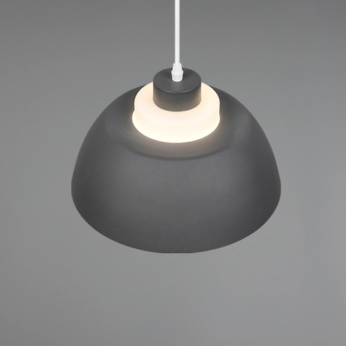 Design hanglamp Tilos antraciet Ø 30cm Trio 4017807682434