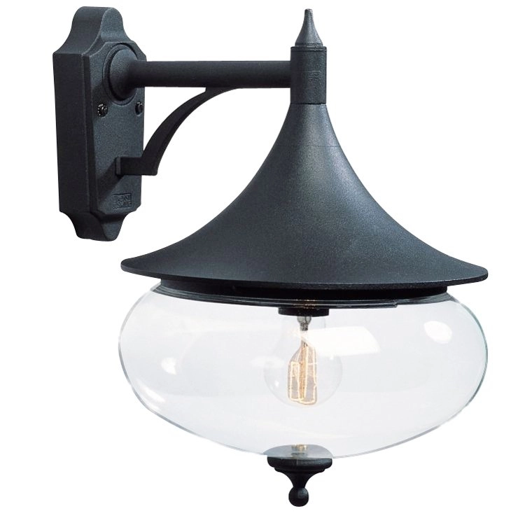 Wandlamp Libra klassiek 40cm mat zwart Wandlamp Libra klassiek 40cm mat zwart