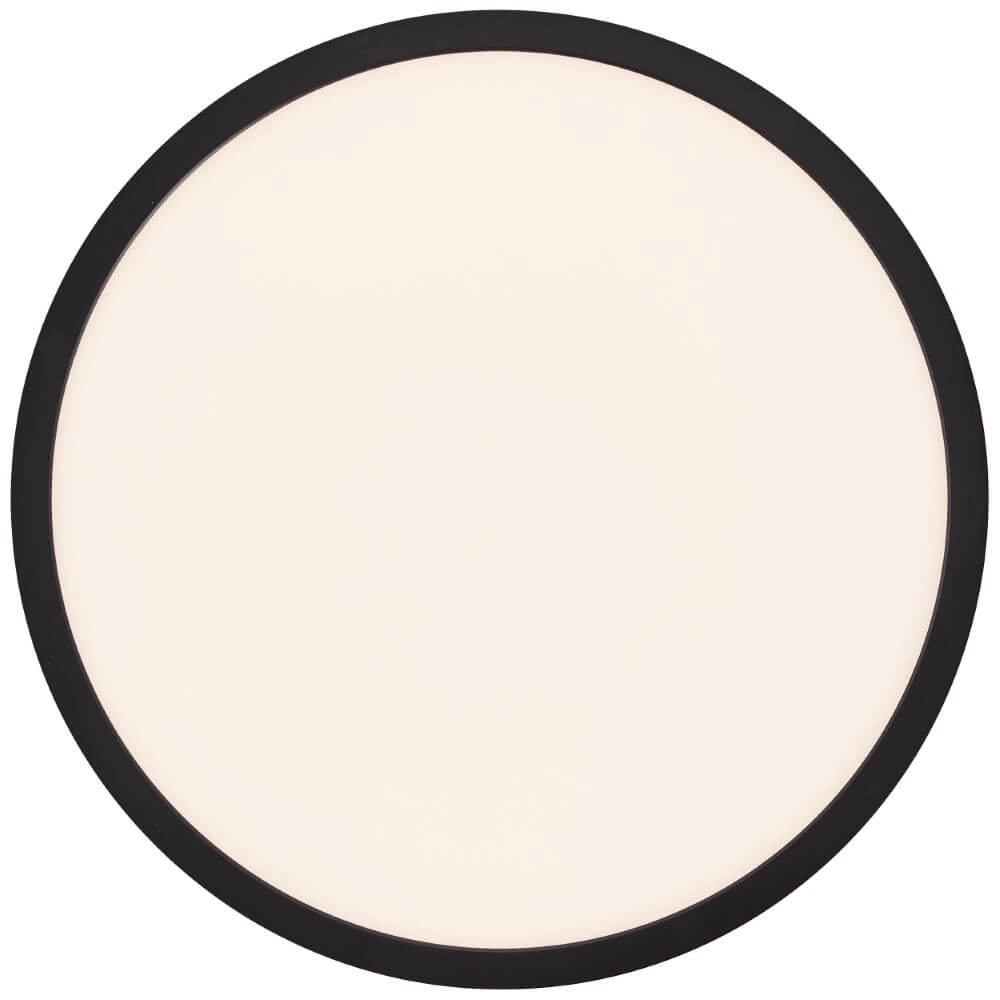 Zwarte plafonnière Tuco Ø 30cm Brilliant 4004353387494