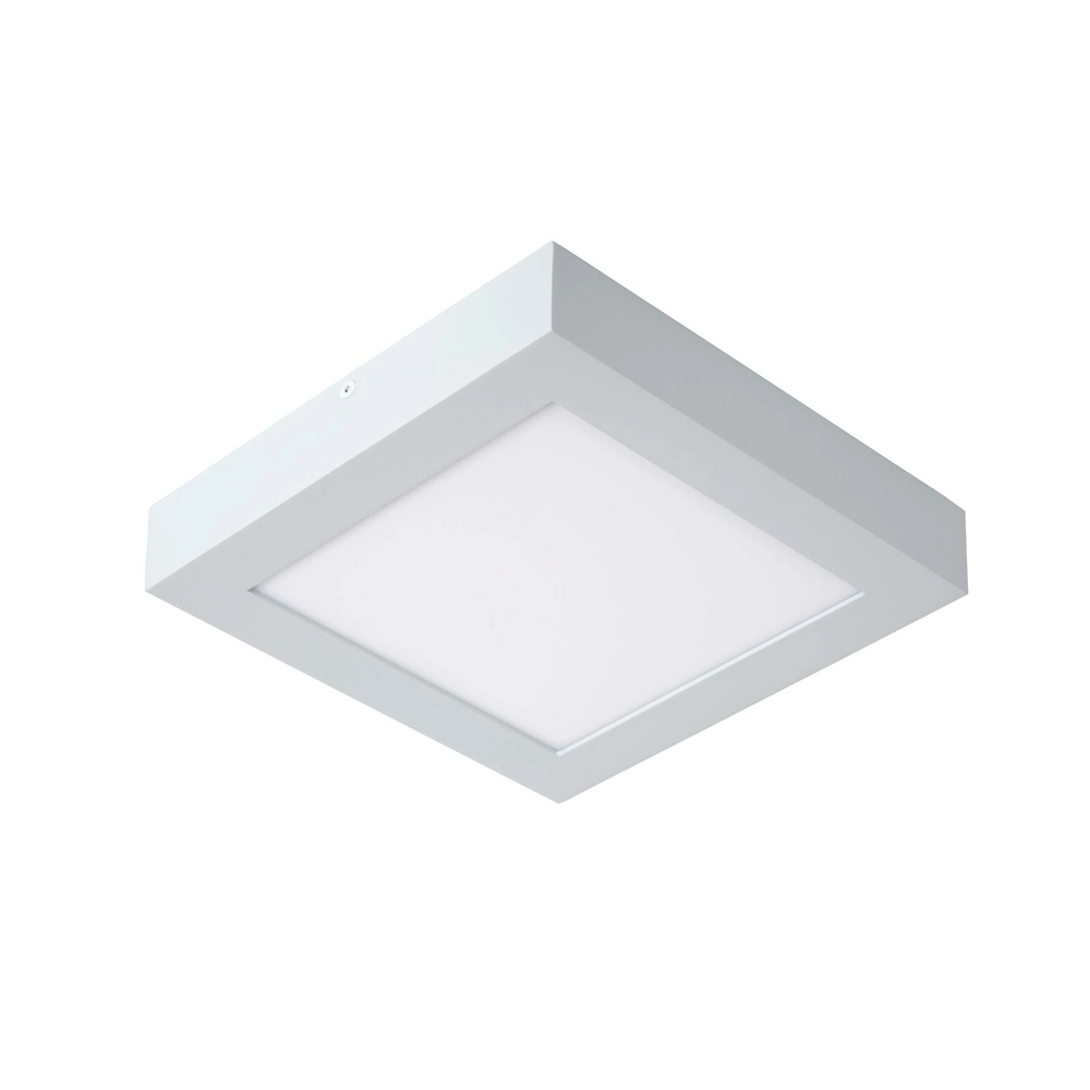 Plafonniere Brice-Led 22cm vierkant IP44 wit