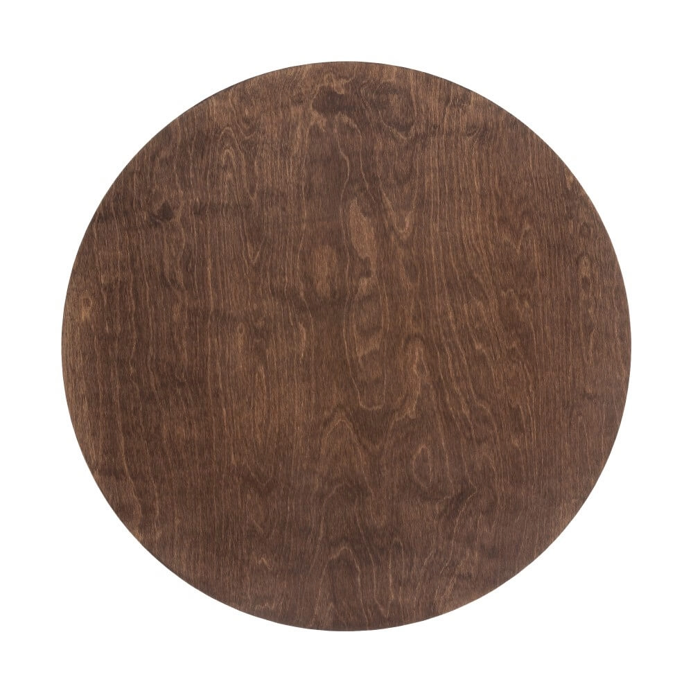 Wandlamp Ring Timber XL LED hout