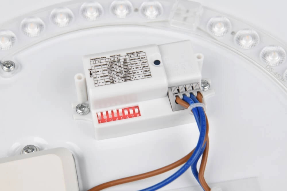Led plafonnière Loody met sensor - Ø 38,5cm Trio 4017807619607