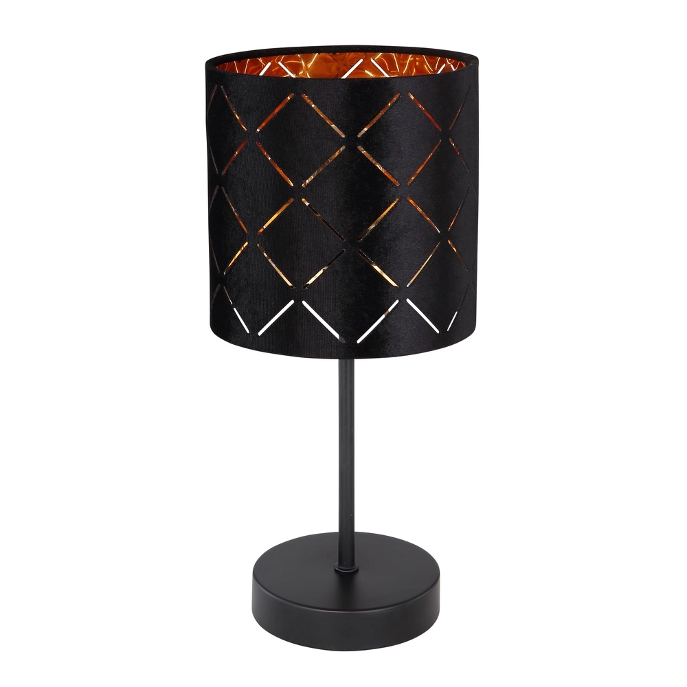 Tafellamp Sunna Ø 15cm zwart Globo 9007371414048