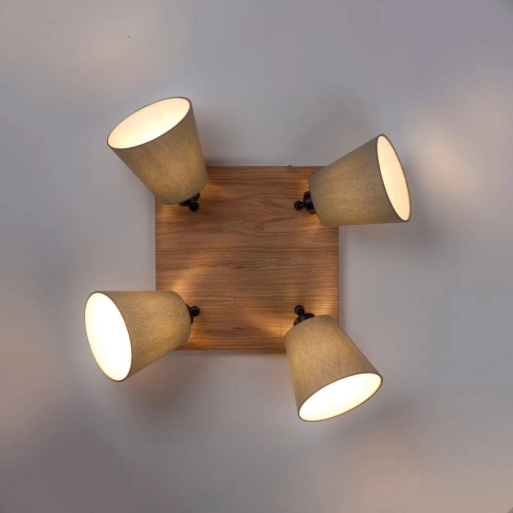 Plafondlamp Green Michel 4-lichts Just Light 4043689995058