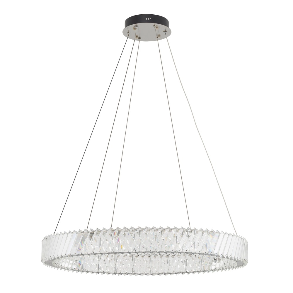 Kroonluchter Luxora Led Ø 80cm kristal