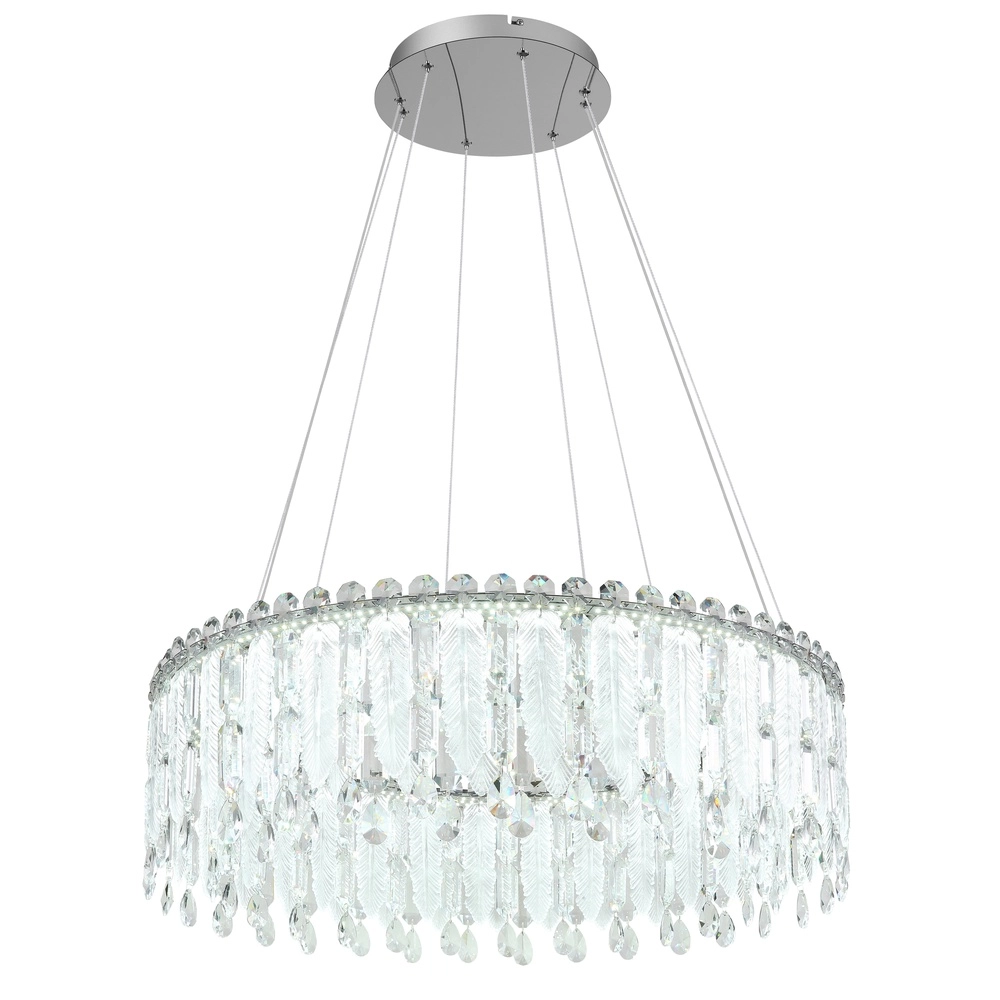 Hanglamp Klunka chroom Ø 79,5cm Globo 9007371450107