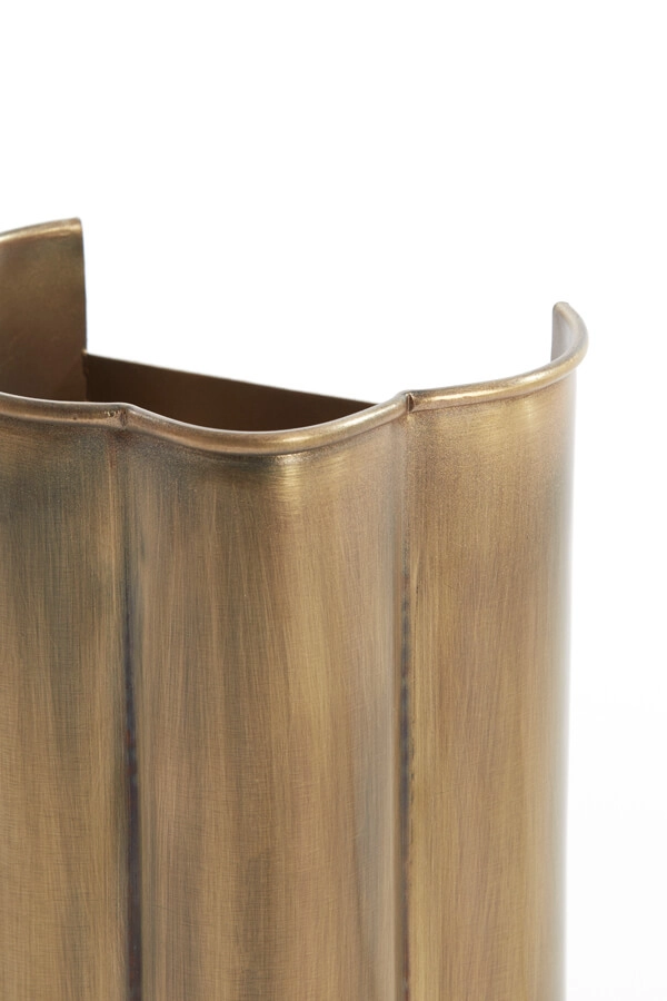 Bronzen wandlamp Fringe 13,5 x 20,5cm Light & Living 8717807705145