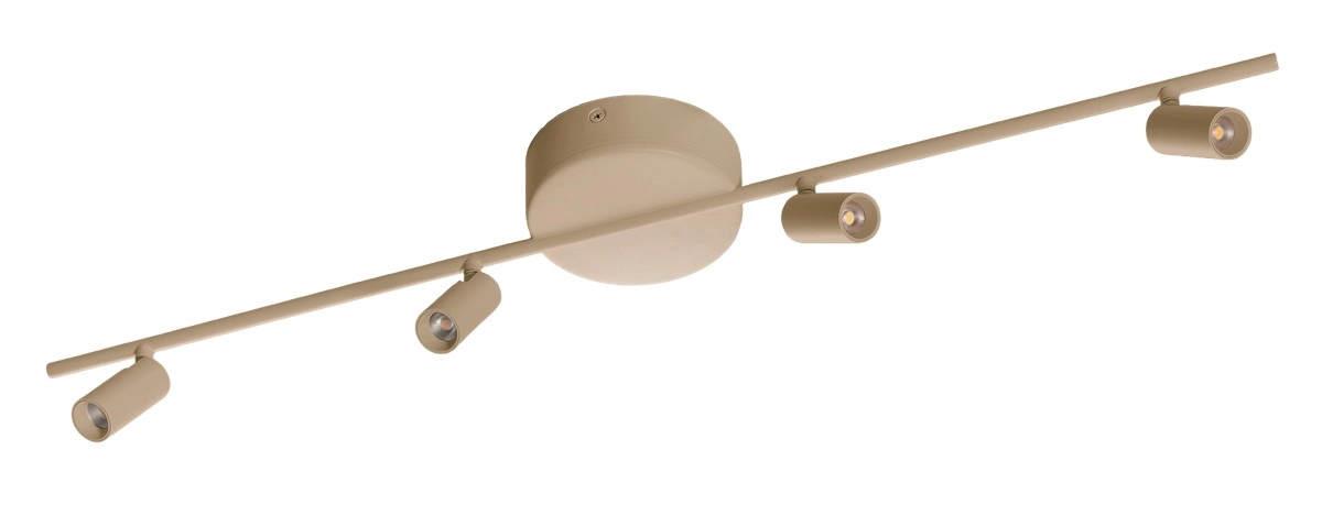 4-lichts plafondlamp Minora led - zand