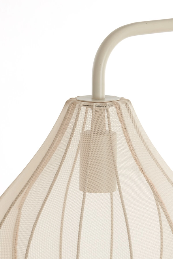 Crème vloerlamp Elati Ø 29cm japandi Light & Living 8717807702700