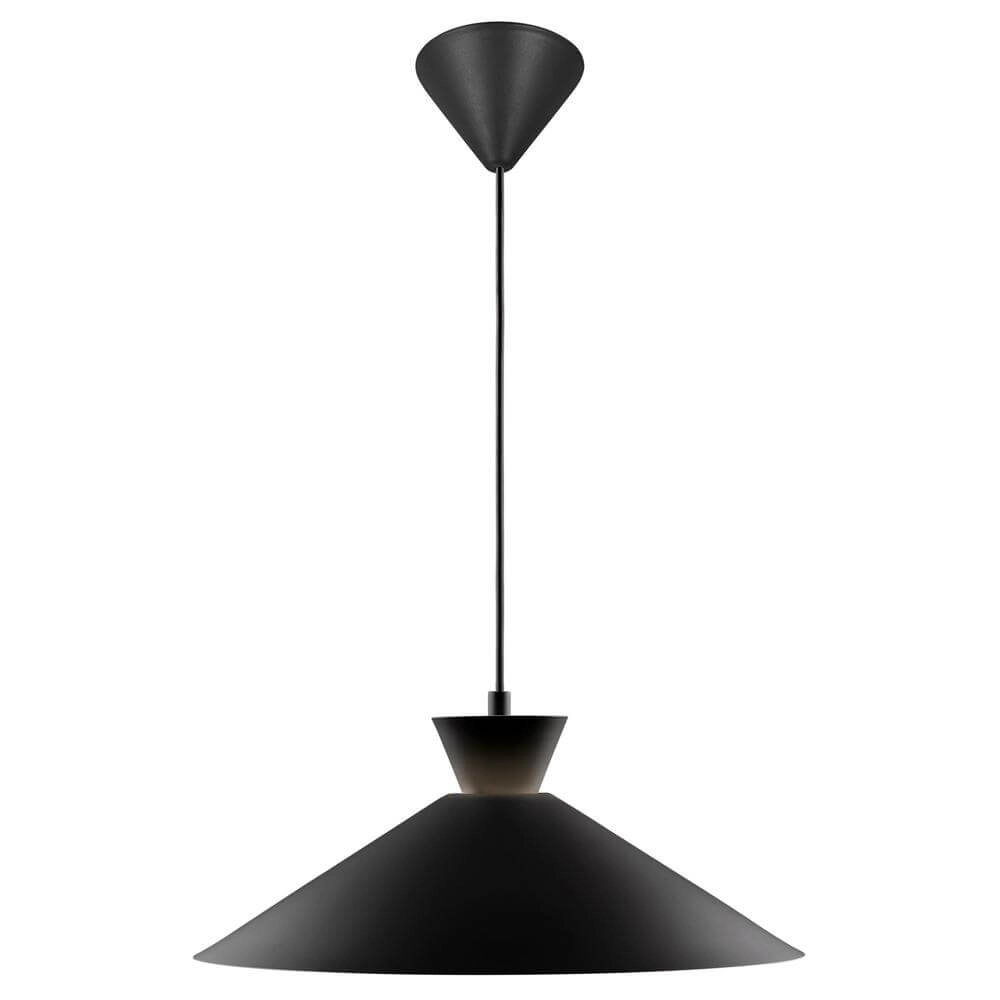 Strakke hanglamp Dial zwart Ø 45cm Nordlux 5704924013737