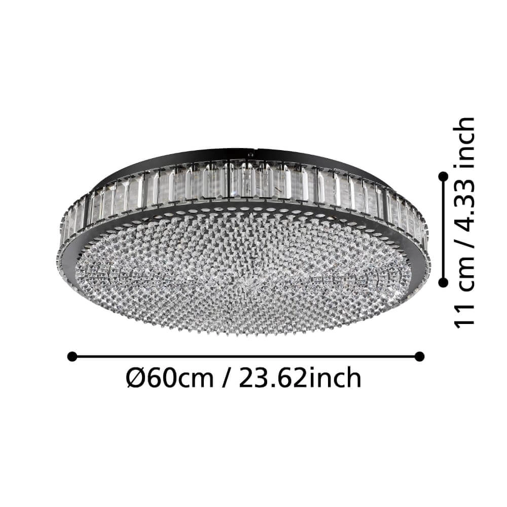 Kristallen plafonnière Balparda Ø 61cm Stars of Light 9008606240937