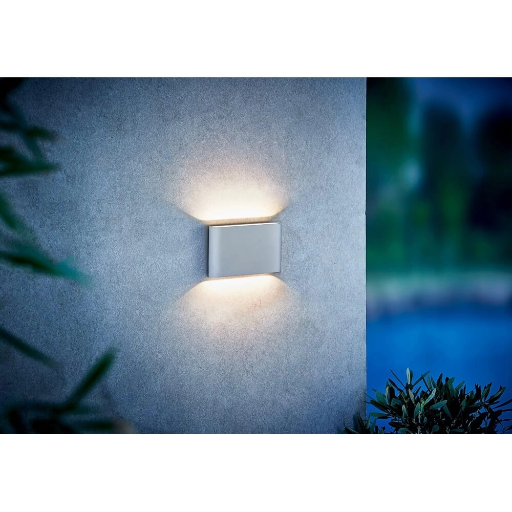 Strakke design wandlamp Kinver wit 17,5cm Nordlux 5701581342781