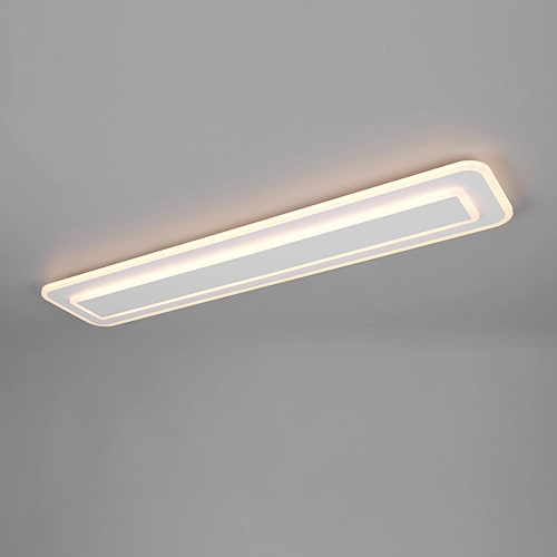 Moderne plafondlamp Riva wit 90cm