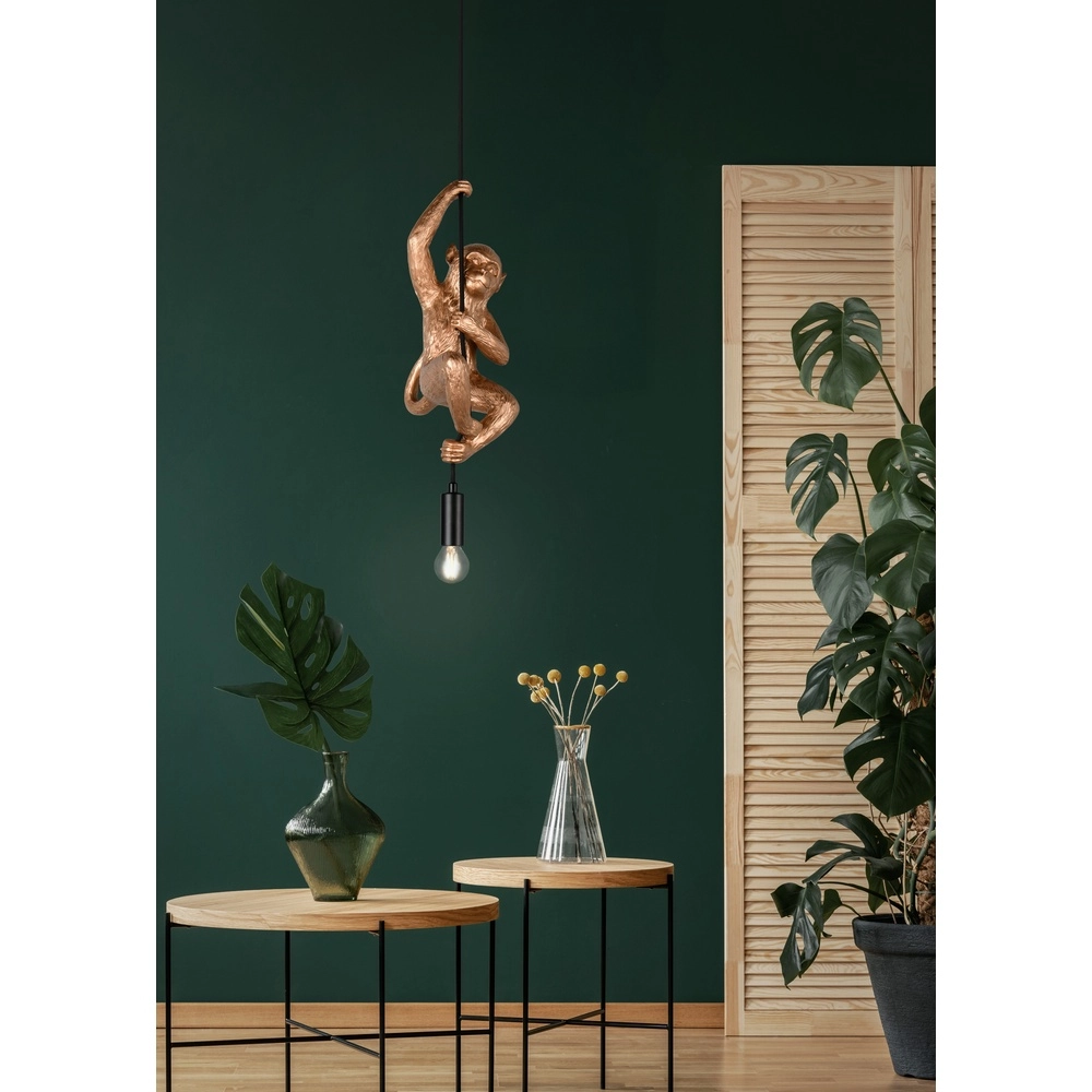 Hanglamp Fips aapje goud Trio 4017807667998