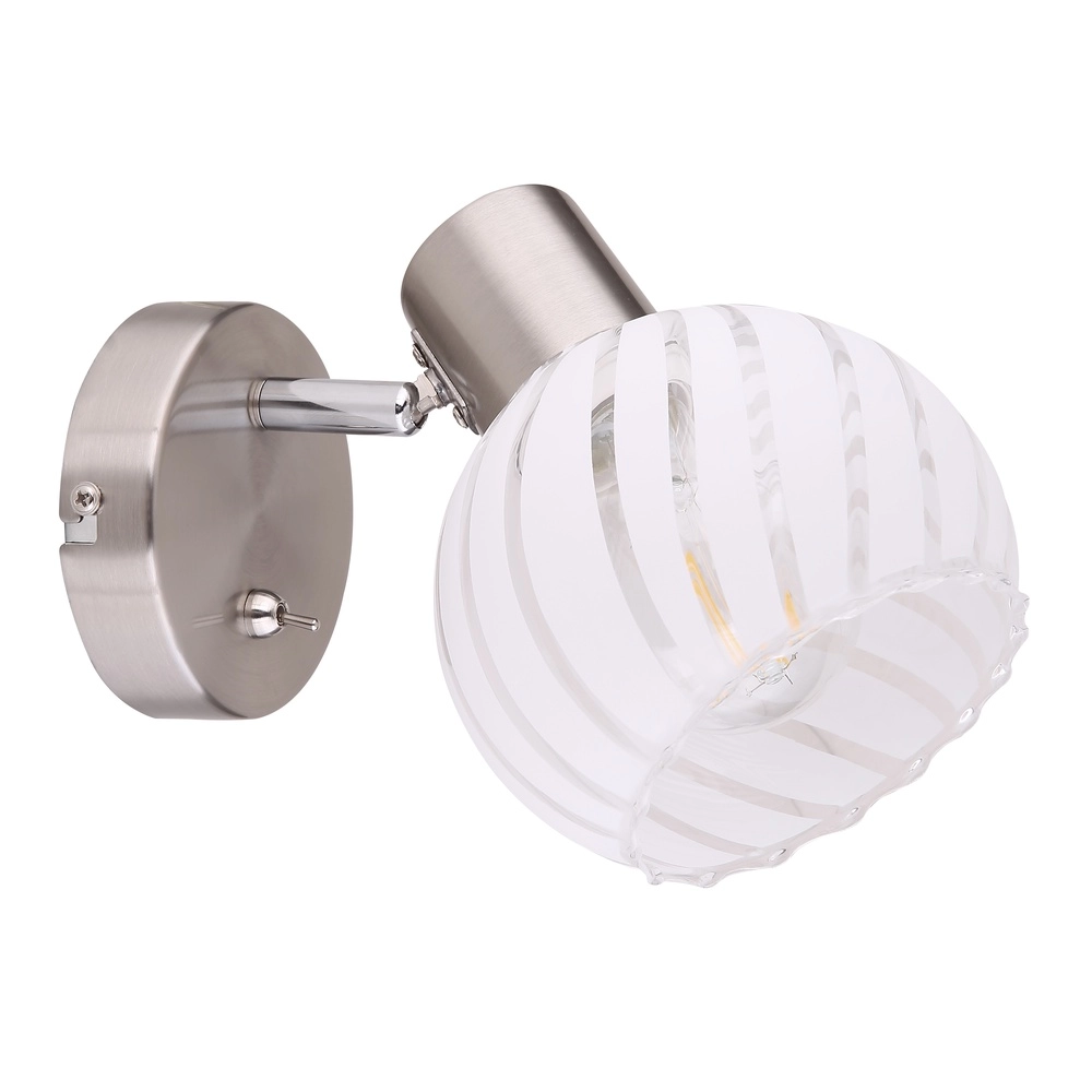 Wandlampje Willy nikkel Globo 9007371400102
