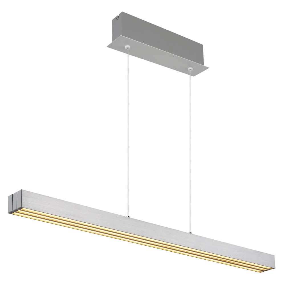 Design hanglamp Ethan 150cm geborsteld Globo 9007371474233