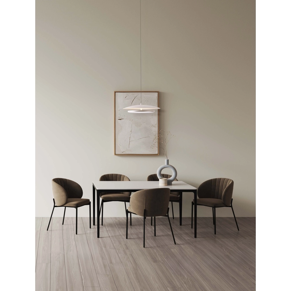Design hanglamp Olos wit Ø 35cm Lyora 5212017456991