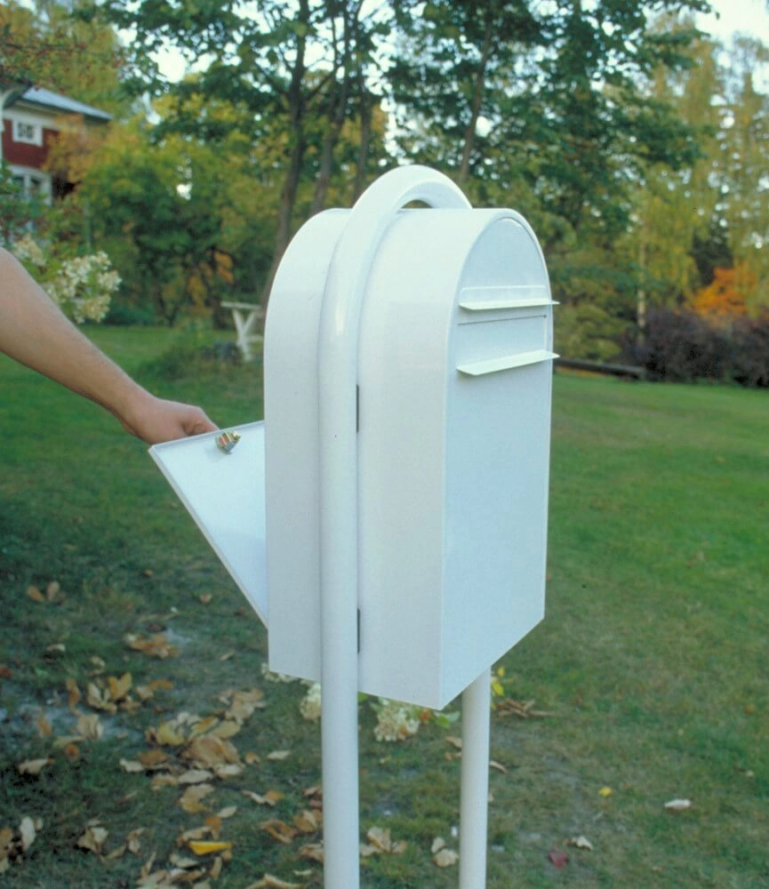 Brievenbus Classic B 9016 Wit Bobi 6417237006073