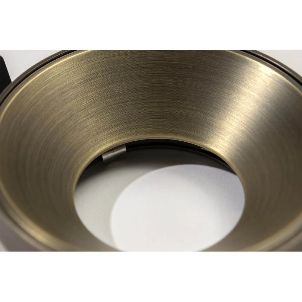 Ronde inbouwspot Malmo antiek brons Artdelight 8720701102712