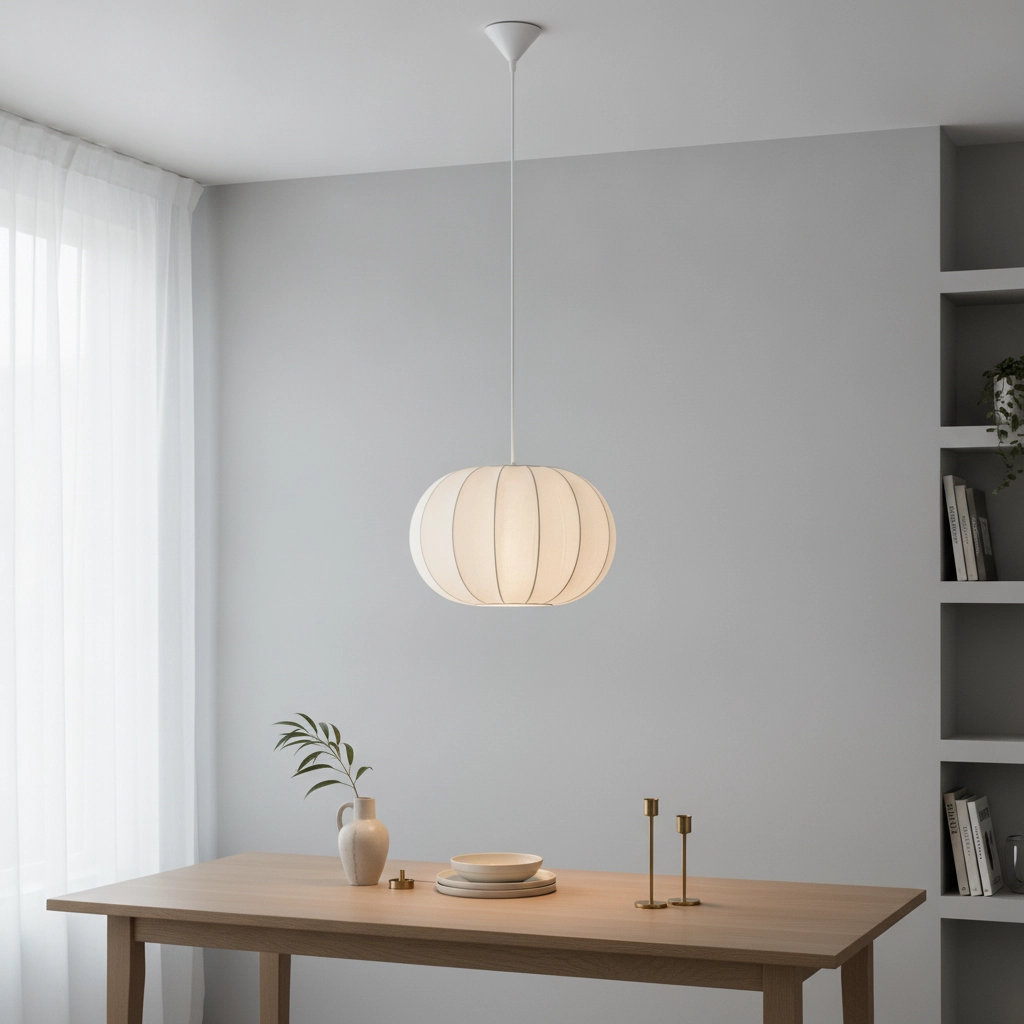 Hanglamp Delina wit
