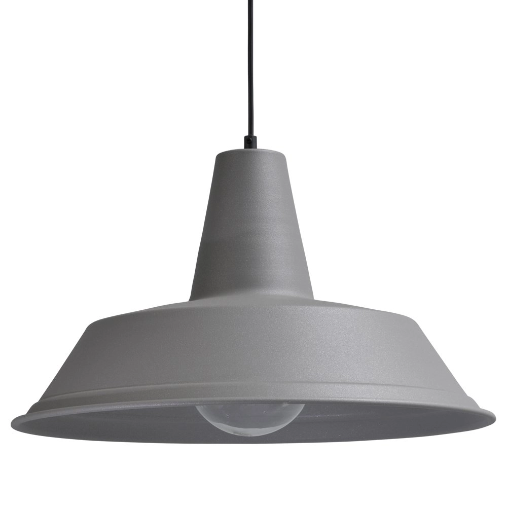 Betongrijze retro hanglamp Industria 45