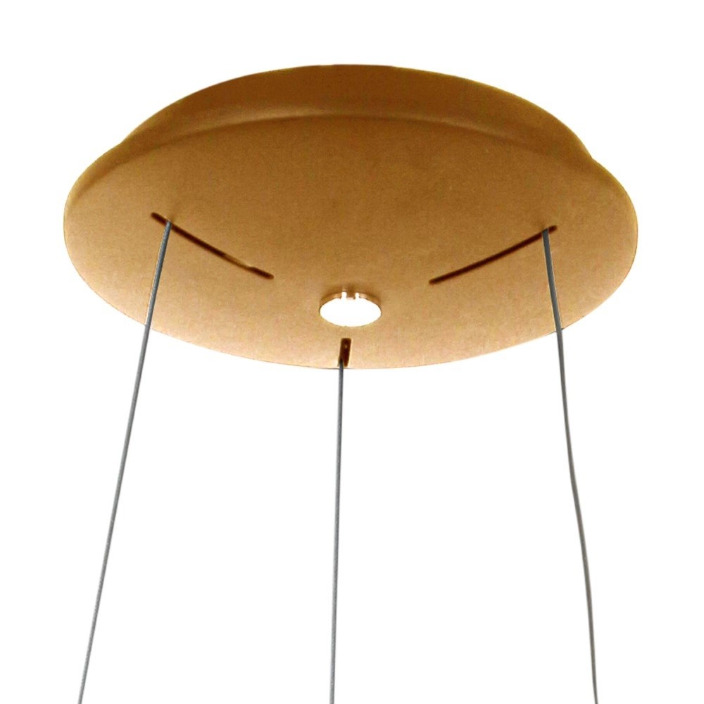 Led hanglamp Ringlede Ø 48cm mat goud Steinhauer 8712746132861