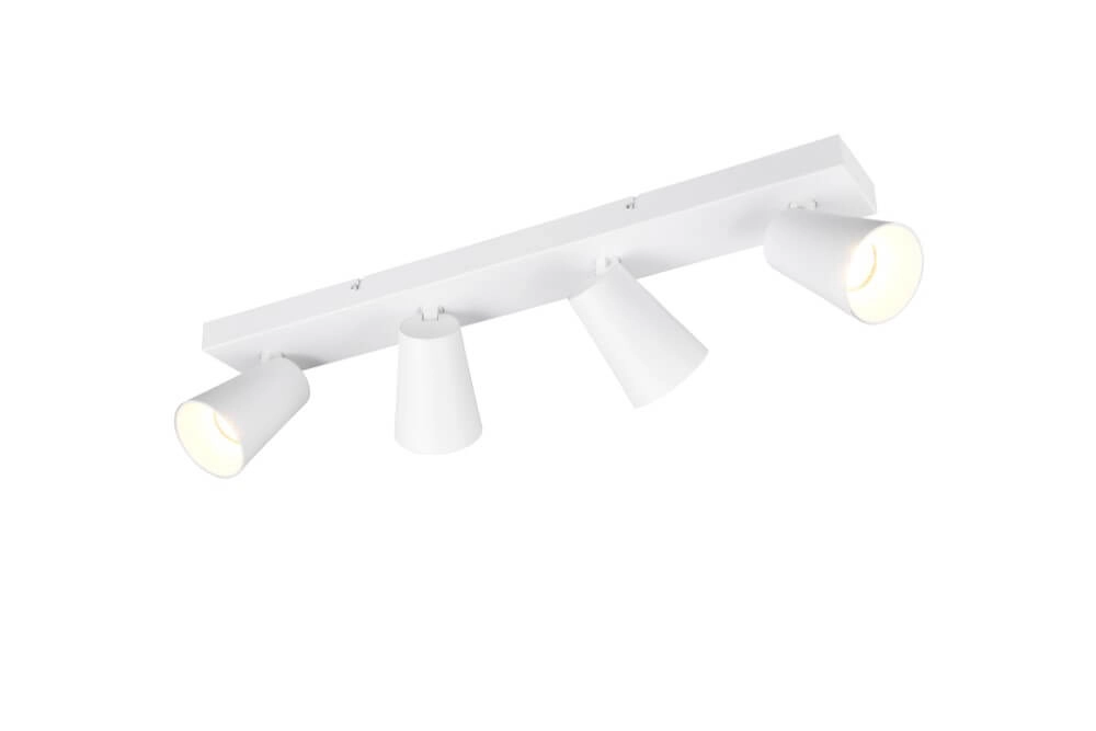 4-licht opbouwspot Sharp wit Trio 4017807613117