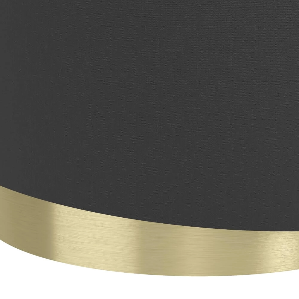 Hanglamp zwart met goud Manderline Ø 45cm Stars of Light 9002759399252