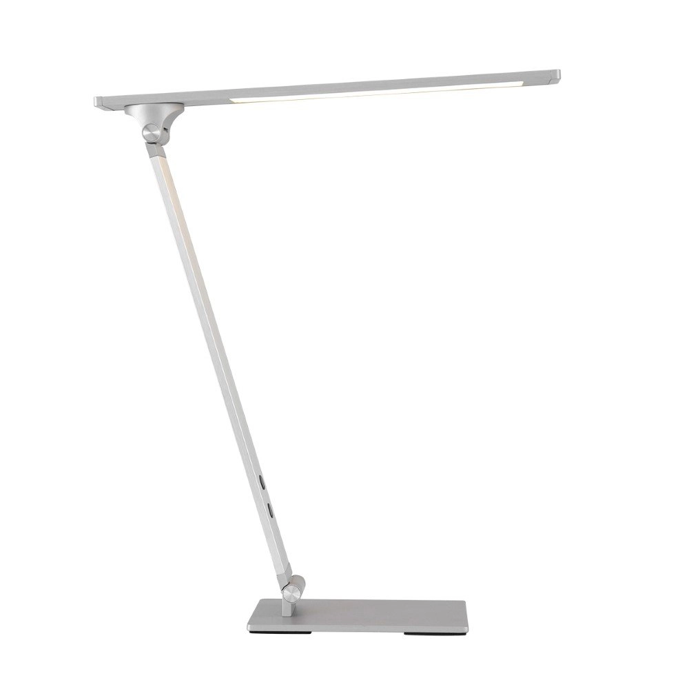 Strakke bureaulamp Serenade LED grijs Steinhauer 8712746132649