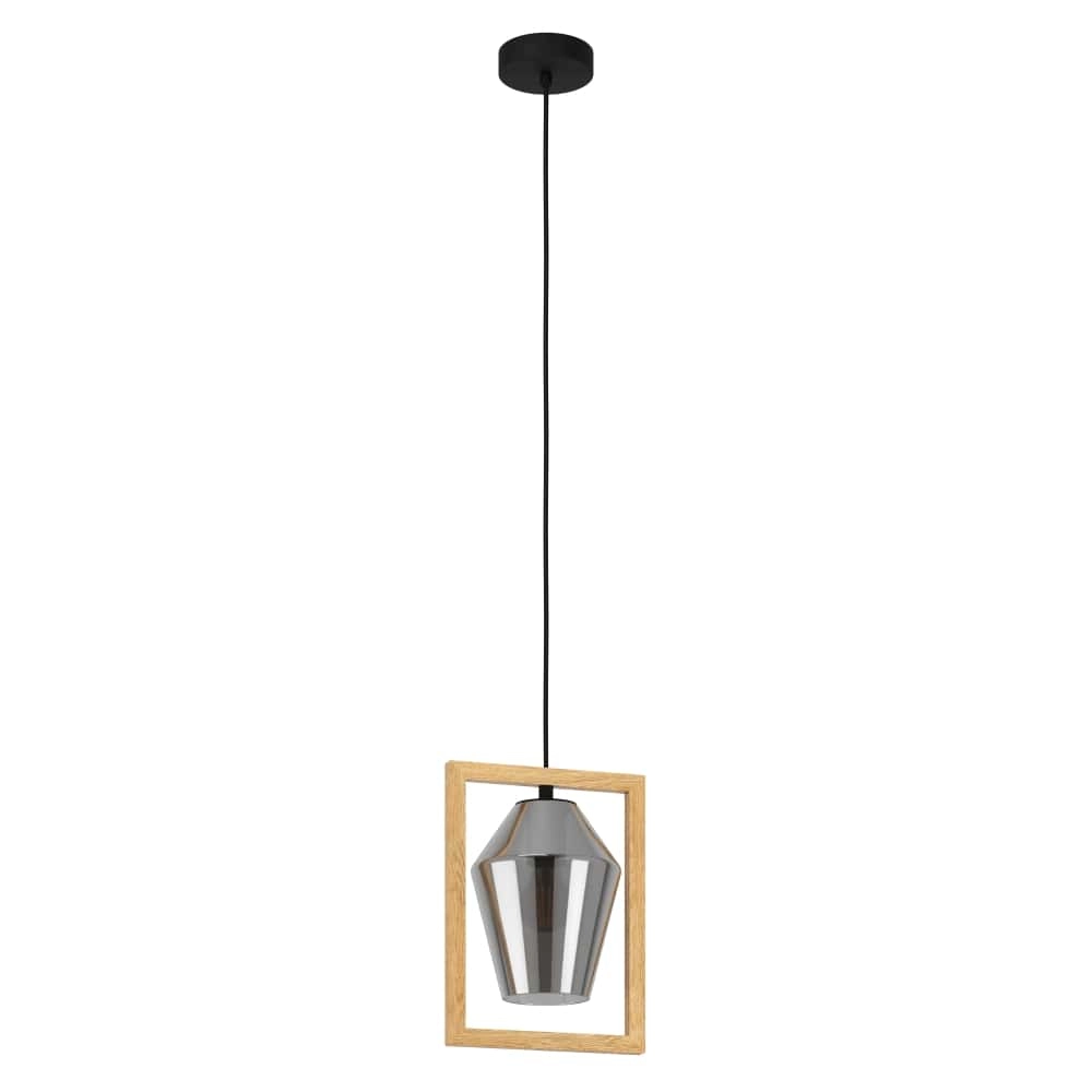 Houten hanglamp Viglioni