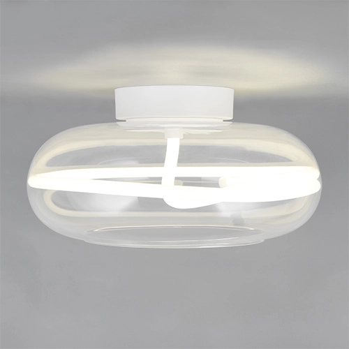 Design plafondlamp Tarsia wit Ø 40cm Trio 4017807683387