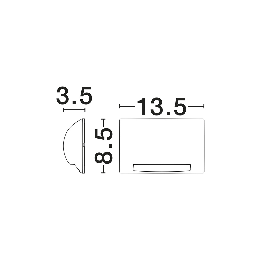 Design wandlamp Sub zwart Lyora 5212017478689