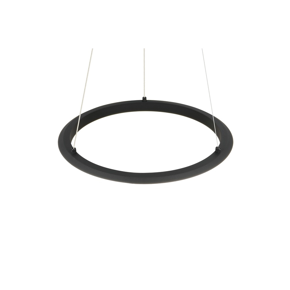 Hanglamp Amador zwart Ø 45cm Trio 4017807656626