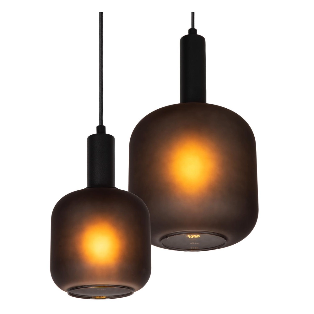Zwarte hanglamp Eloise 4-lichts Lucide 5411212452474