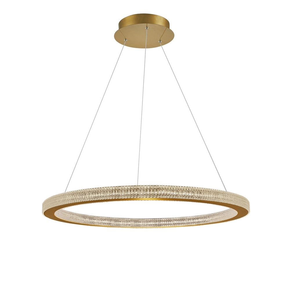 Hanglamp Fiore goud Ø 80cm Lyora 5212017424143