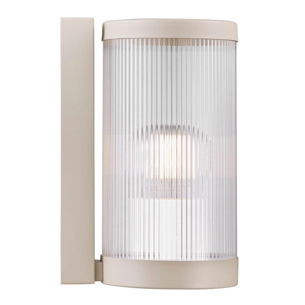 Glazen wandlamp Coupar zand bruin Nordlux 5704924010620