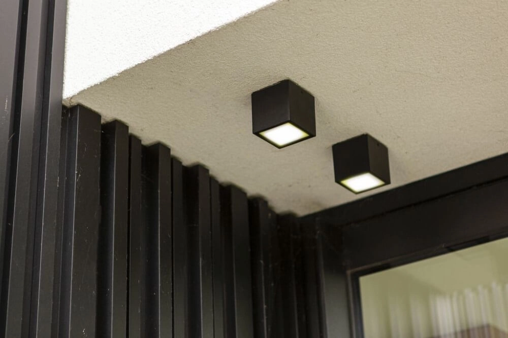 Plafondlamp Gemini zwart Lutec 6939412014555