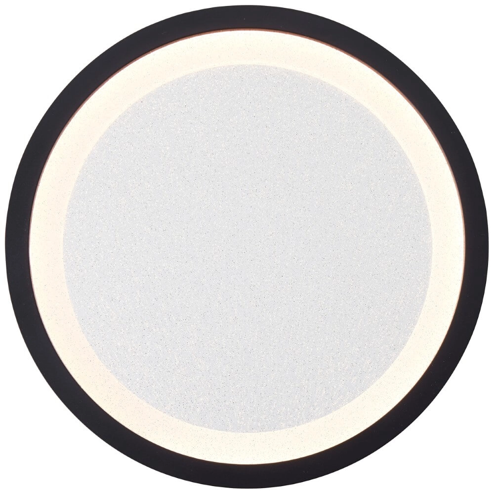 Plafondlamp Mosako 3000K zwart S Brilliant 4004353426421