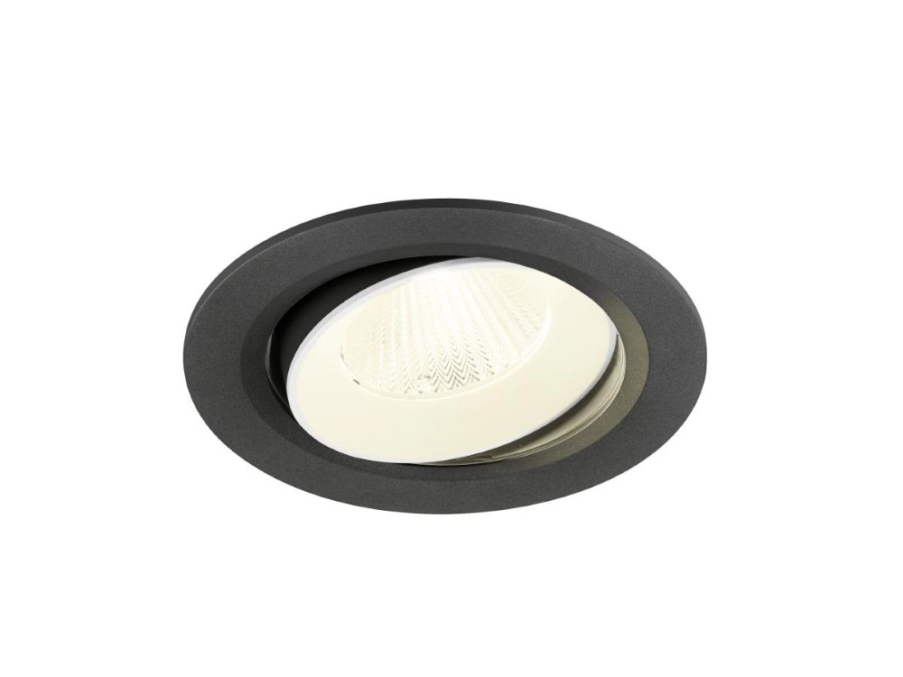 Inbouwspot Numinos Move L zwart/wit 4000K - 40gr