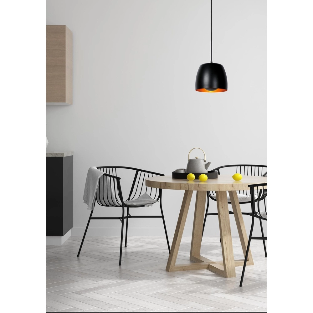 Hanglamp Nolan Ø 24cm zwart Lucide 5411212302878