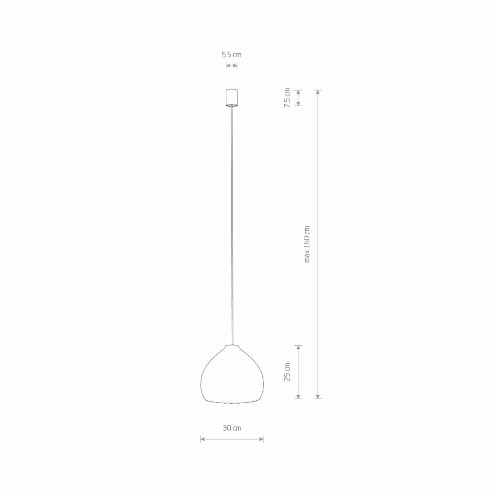 Rotan hanglamp Boho S Ø 30cm Lyora 5903139111508