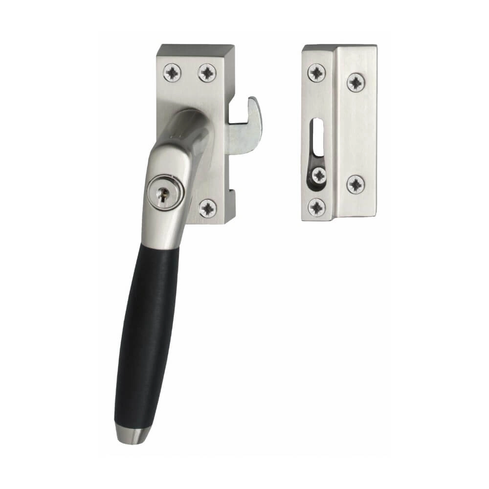 Raamsluiting Fixon afsluitbaar links nikkel mat Raamsluiting Fixon afsluitbaar links nikkel mat