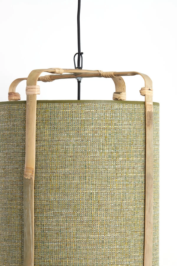 Groene hanglamp Sendai Ø 37cm Light & Living 8717807701017