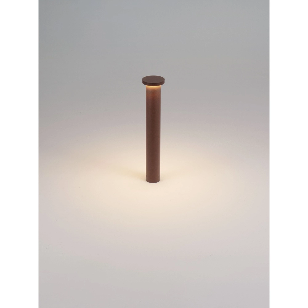 Moderne padverlichting Bast roestbruin 45cm - 3000K Lyora 5212017497666