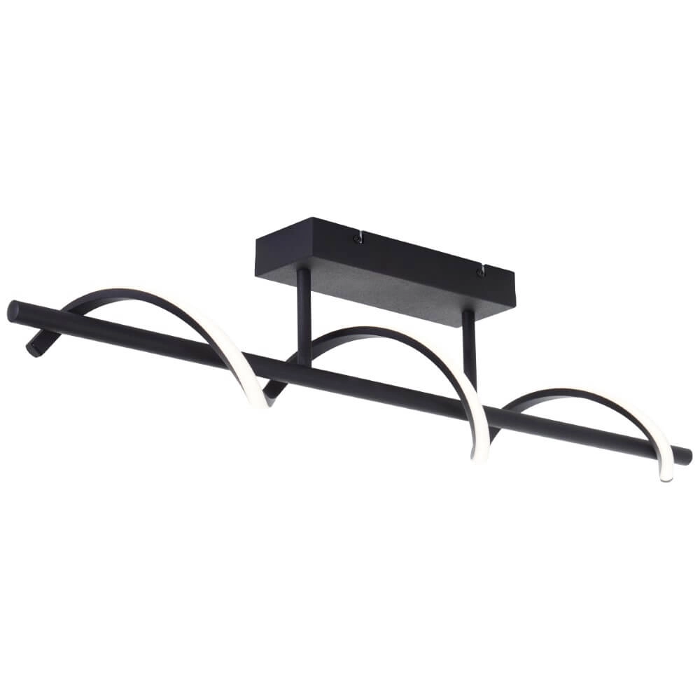 Design plafondlamp Eunice zwart Brilliant 4004353425493