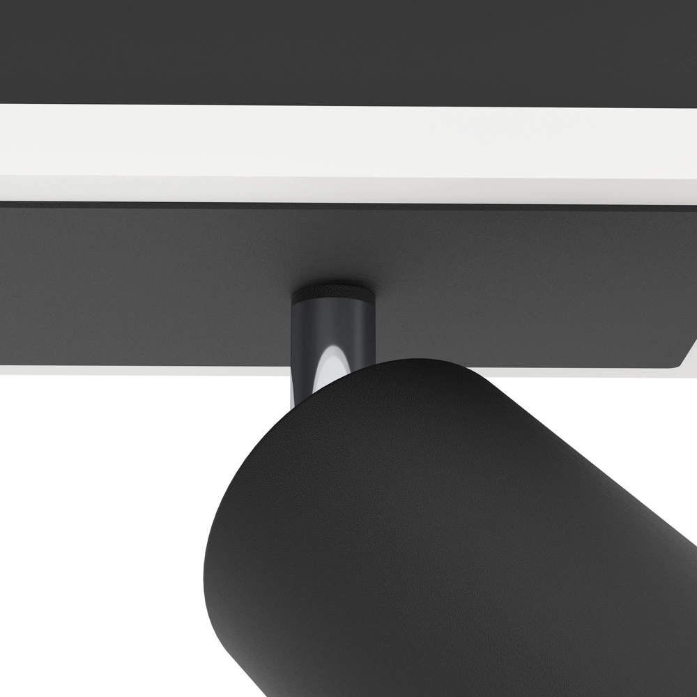 Led plafondspot Rimbocchi 1 2L - zwart - richtbaar Eglo 9008606316557