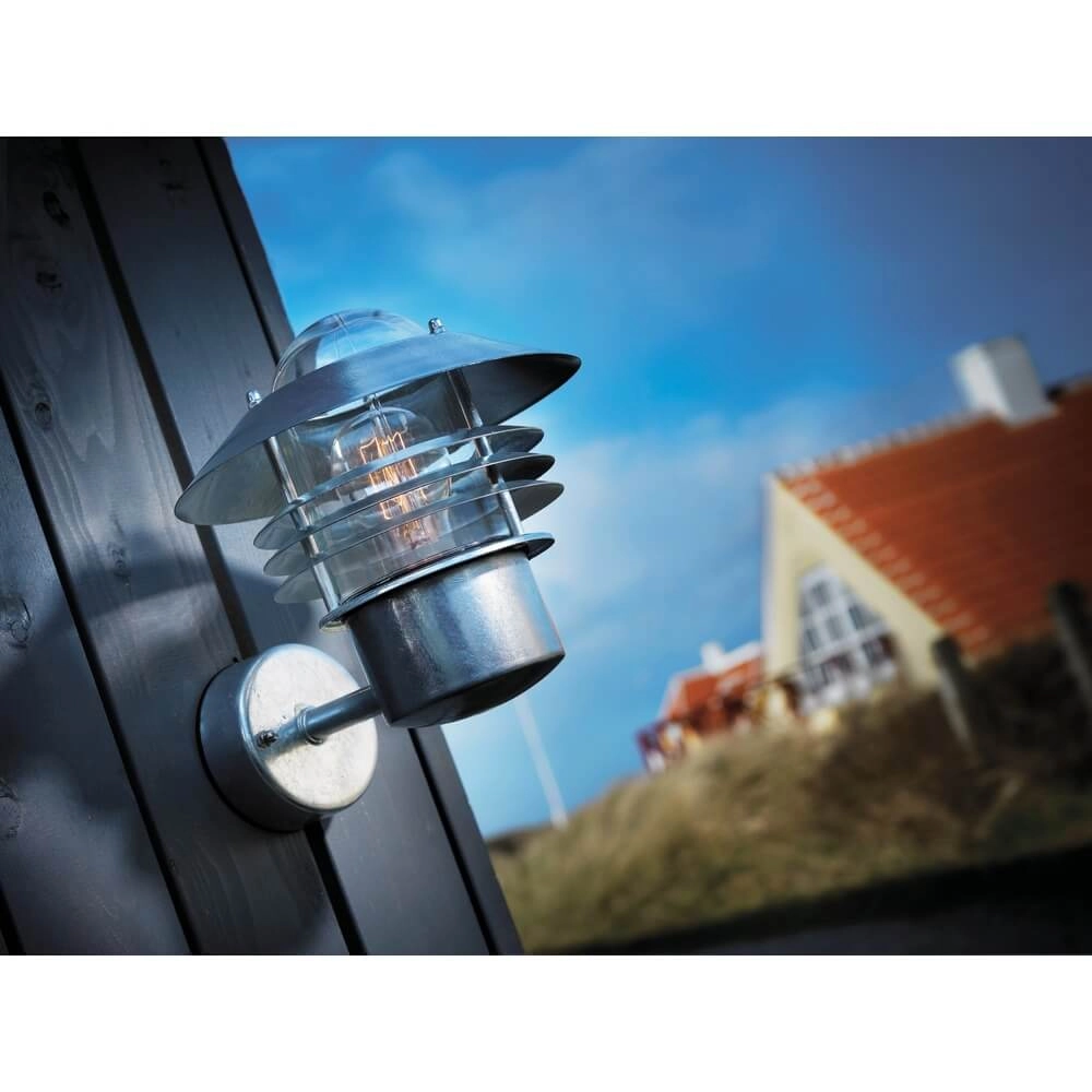 Klassieke wandlamp Vejers zink Nordlux 5701581092068