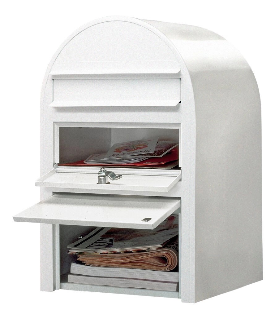 Brievenbus Swiss 9016 Wit Bobi 6417237005076