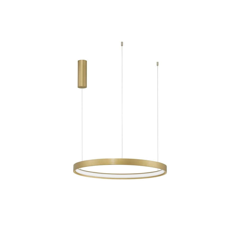 Ronde hanglamp Perrine goud Ø 60cm Lyora 5212017438447