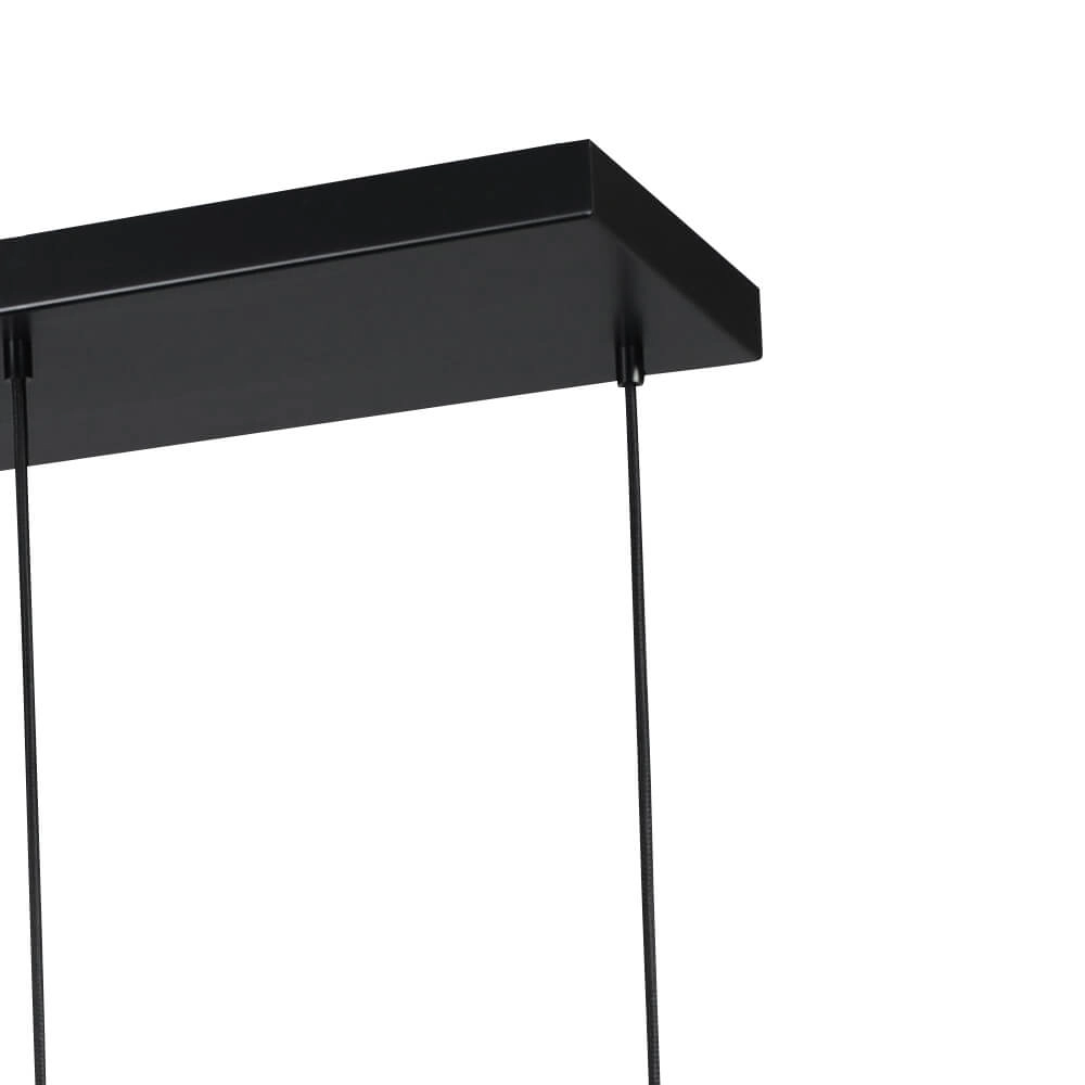 Hanglamp Lazise 4x Ø 25cm en 2x GU10 zwart Masterlight 8718121303529